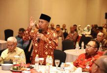 Pj Bupati Muba Hadiri Rakornas Forsesdasi Tahun 2023
