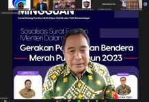 Pemkab Muara Enim Siap Sukseskan Pembagian Bendera Merah Putih Tahun 2023