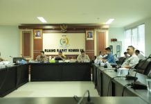 Komisi I DPRD Palembang Gelar Rapat Membahas LKPJ Walikota Palembang 2024