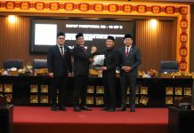 DPRD Kota Palembang Menggelar Rapat Paripurna Agenda LKPJ Walikota Palembang Tahun Anggaran 2024
