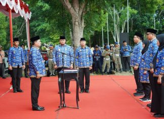 Bupati Banyuasin Lantik 17 Pejabat Tinggi Pratama Ini Nama-Namanya
