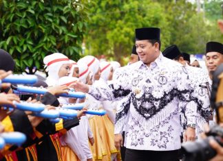 HGN dan HUT PGRI, Bupati Apresiasi Peran Guru di Banyuasin