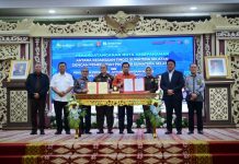 Bupati Banyuasin Tandatangani MoU dengan Kejaksaan Negeri Banyuasin Terkait Pidana Kerja Sosial Bagi Pelaku Pidana