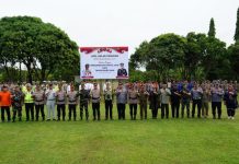 Apel Gelar Pasukan Operasi Lilin Musi 2025