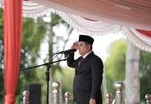 Pemkab Banyuasin Gelar Upacara Peringatan HBN ke-77