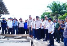 Bupati Toha Tinjau Perbaikan Sejumlah Ruas Jalan Kabupaten