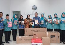 TP PKK Muba Terima Bantuan Hibah dari Dinas Perpustakaan dan Kearsipan